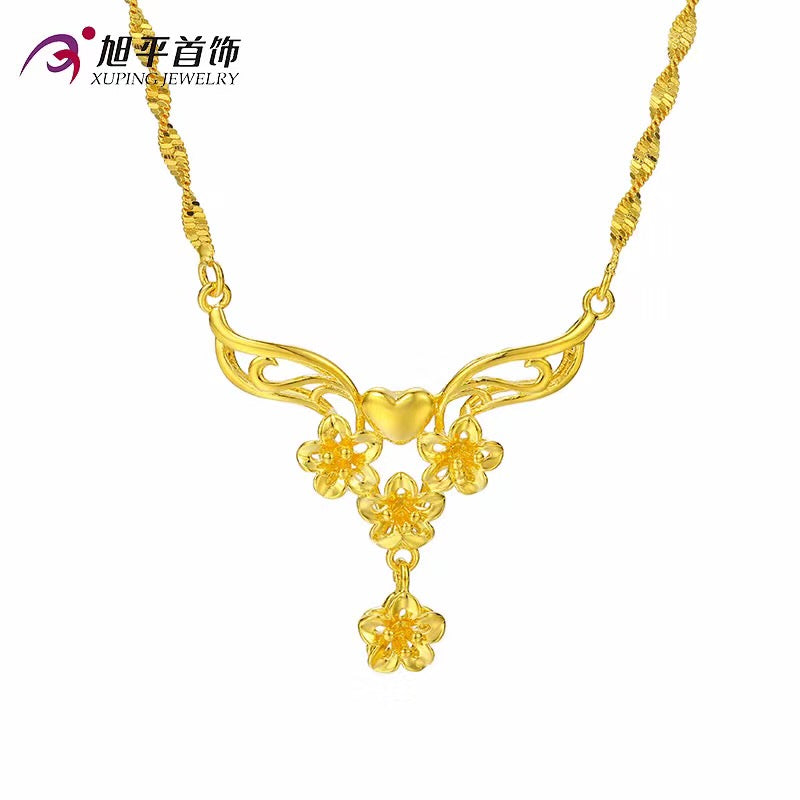 24K Bangkok Gold Pendant Necklace