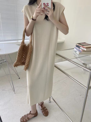 Side Line Oversize Knitted Dress