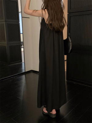 V-neck Adjustable Strap Summer Cami Dress
