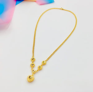 24K Bangkok Gold Pendant Necklace for Women