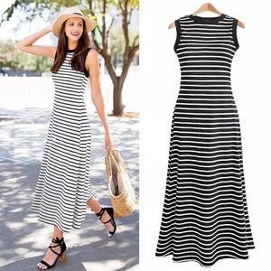 Plain Stripe Dress
